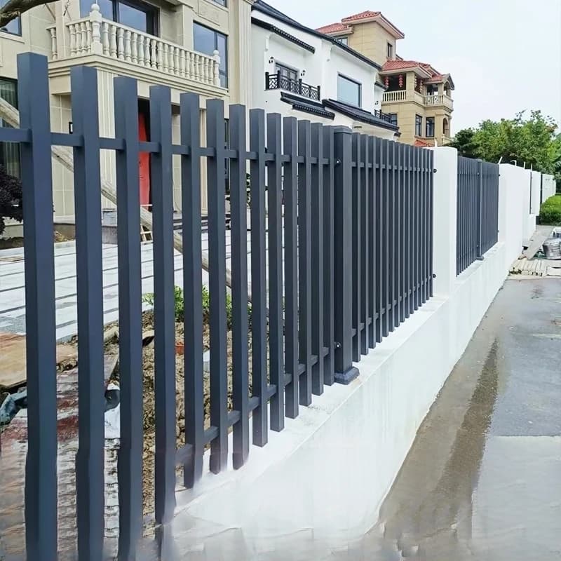 Garde-corps artistique en aluminium