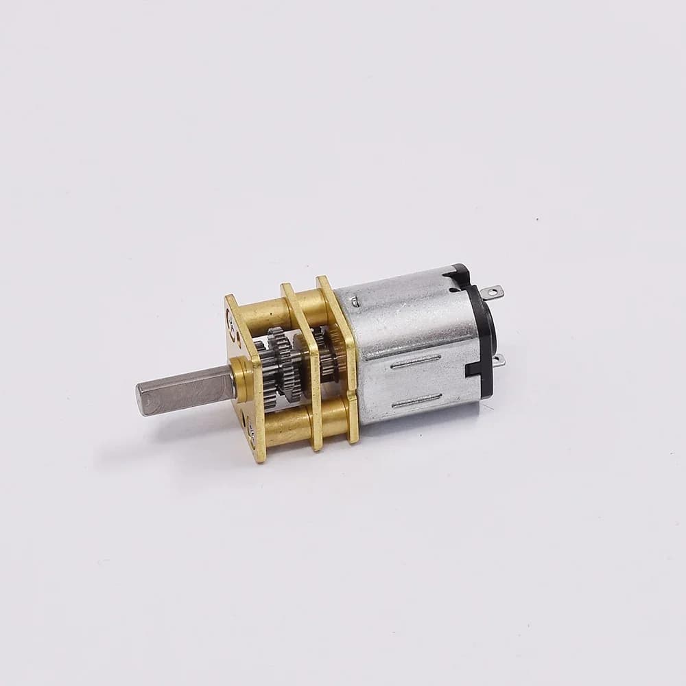 Micro Mini 12mm N10/N20/N30 tout en métal boîte de vitesses moteur à engrenages DC 3V 3.7V 5V 6V 9V 12V vitesse lente grand couple bricolage jouet modèle voiture Robot