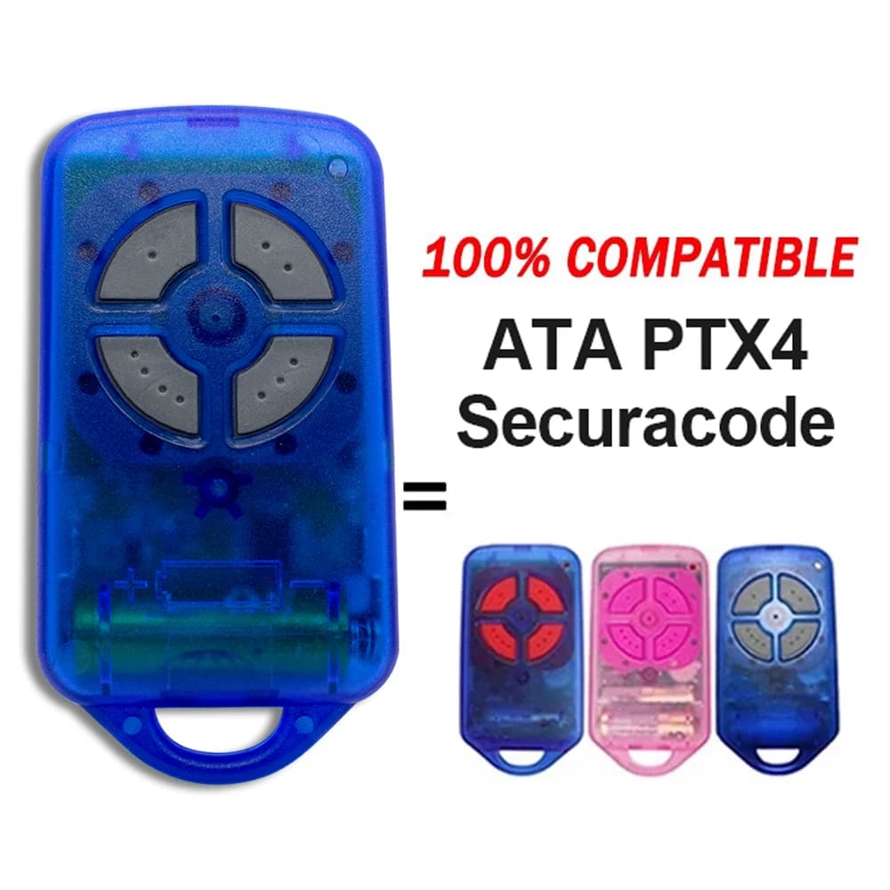 Remplacement de télécommande de porte de garage PTX-4 ATA/portail ATA Securacode PTtage