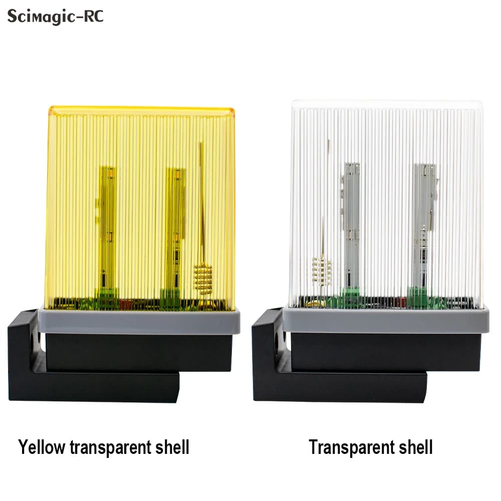 Lumière clignotante de protection de sécurité pour portail