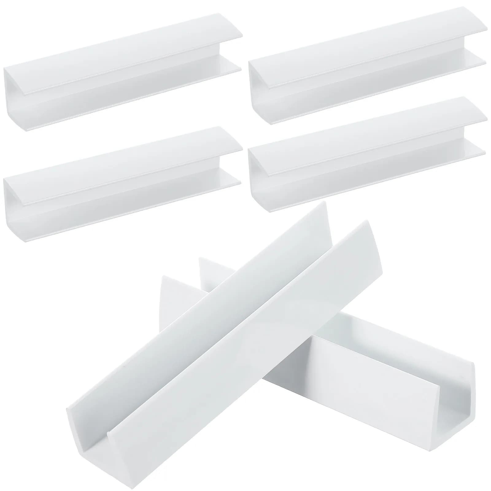 Kit de renforcement de rainures pour barrière de sécurité bébé, 6 pièces, en PVC, installation facile, accessoire de renforcement de porte pour clôture de sécurité intérieure