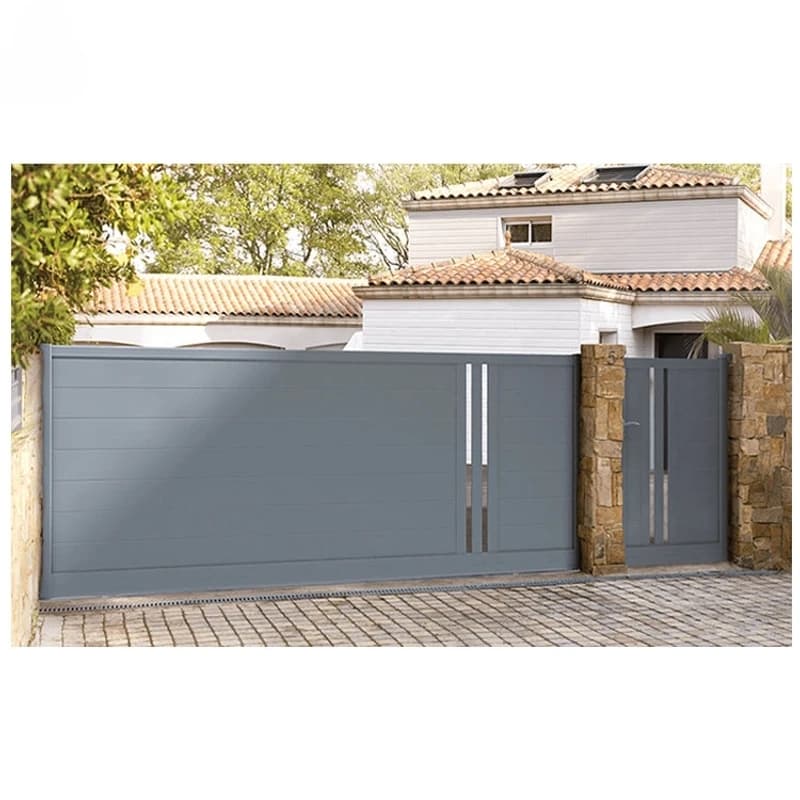 Porte de treillis de clôture de porte de luxe de vente chaude