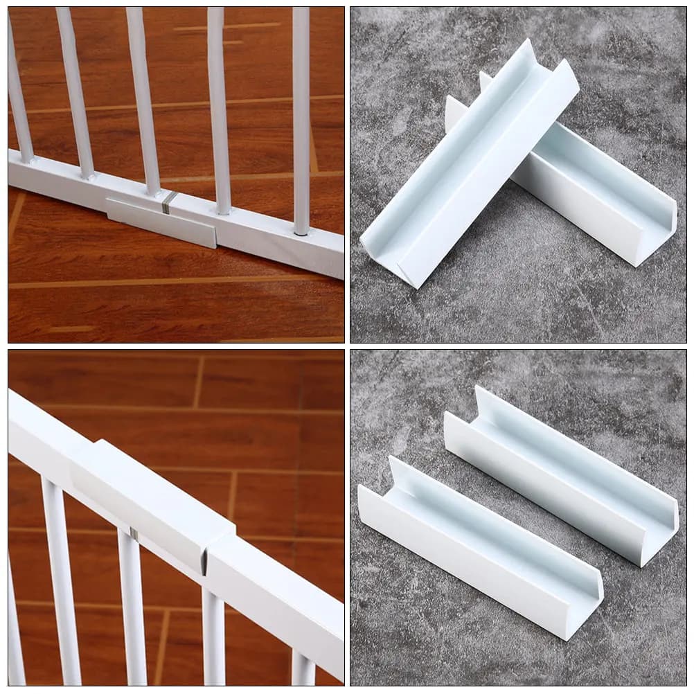 Kit de renforcement de rainures pour barrière de sécurité bébé en PVC robuste
