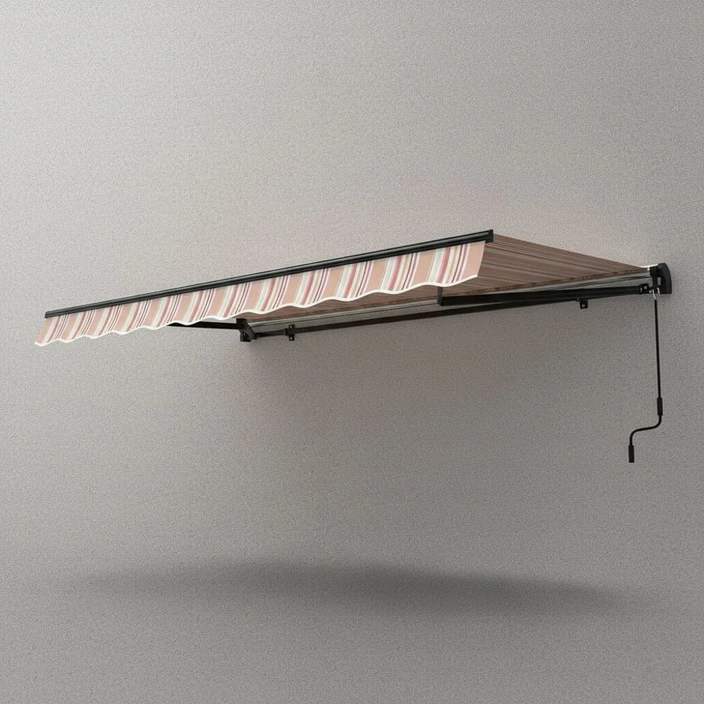 Auvent rétractable, cadre en aluminium, toile PU, stores de fenêtre extérieurs, auvent imperméable, auvent motorisé pour la maison