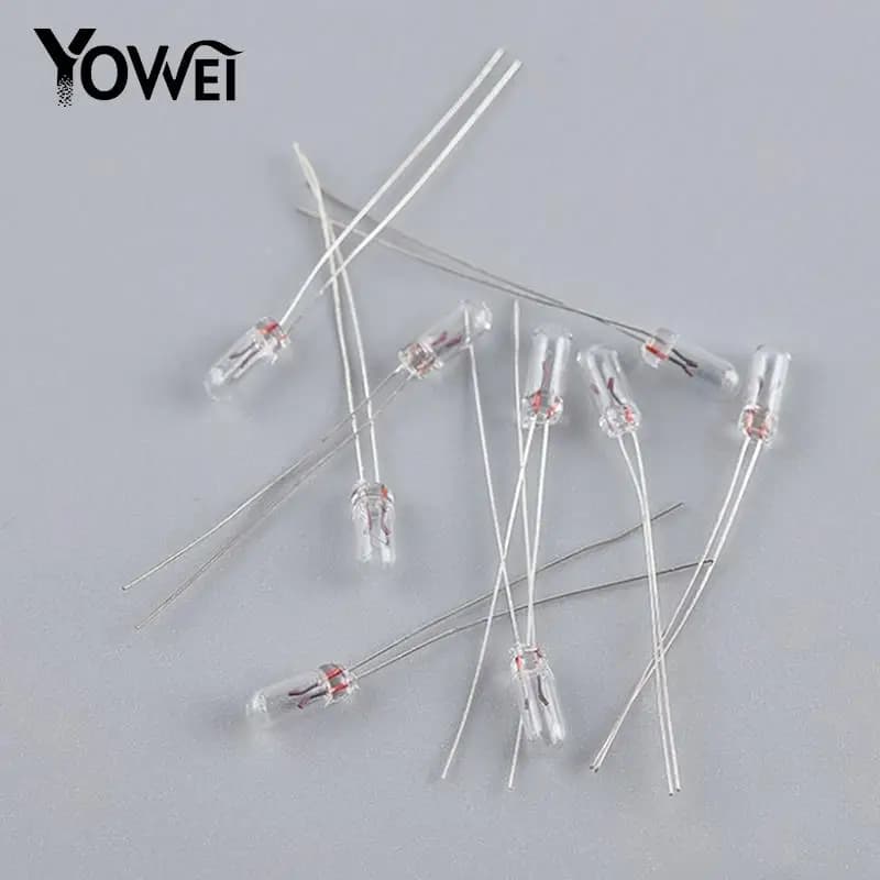 Mini ampoule claire de riz de blé pour GM GMC oral y Honda Toyota, bouton de commutation radio climatique, 12V, 5mm, 4mm, 3mm, lot de 25 pièces