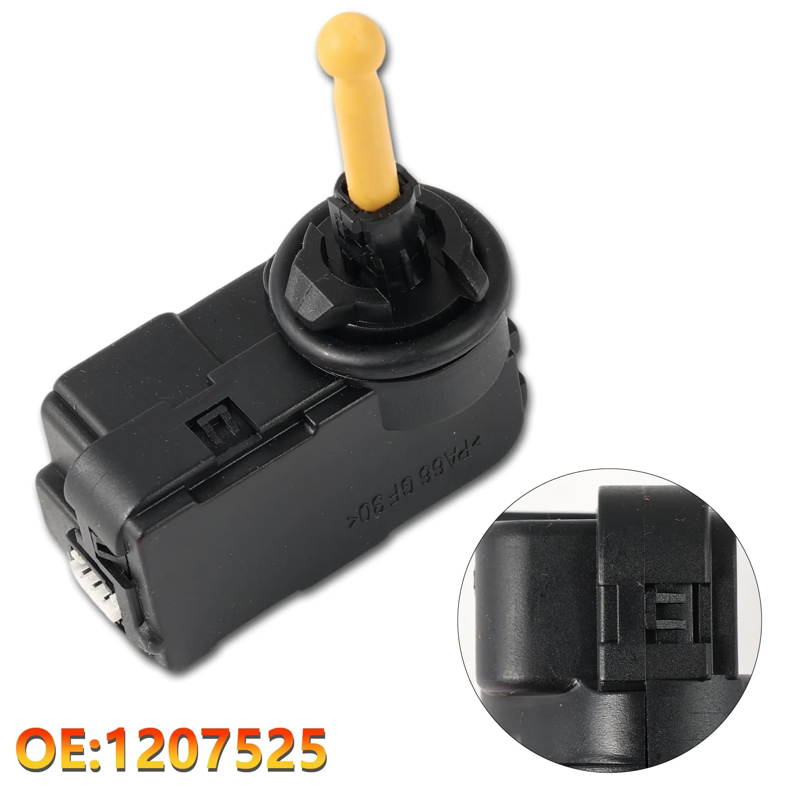 Moteur de réglage du niveau de faisceau de phares 1207525, pour Vauxhall Opel Combo C Corsa C 2001 – 2005 2006 2007 2008 2009 2010 2011