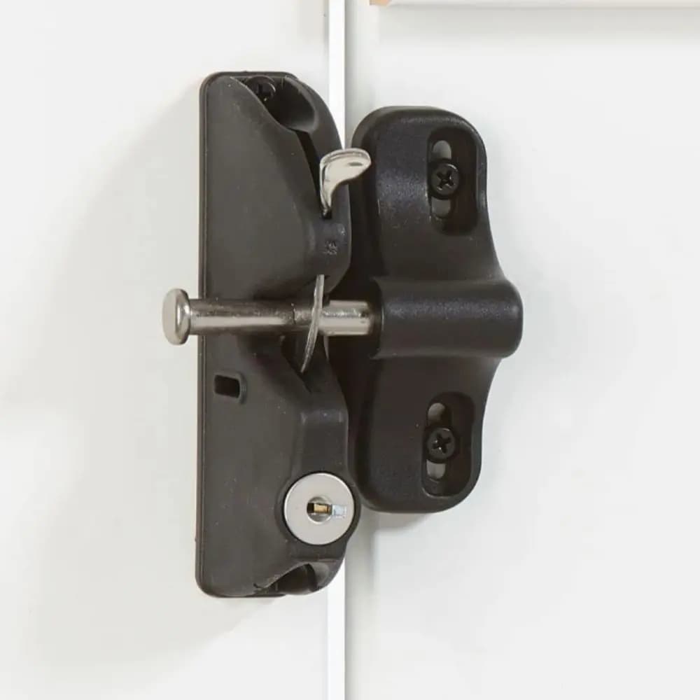 Serrure de portail à verrouillage automatique