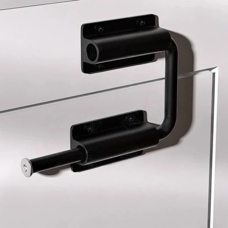 Loquet de porte en alliage d'aluminium Durable