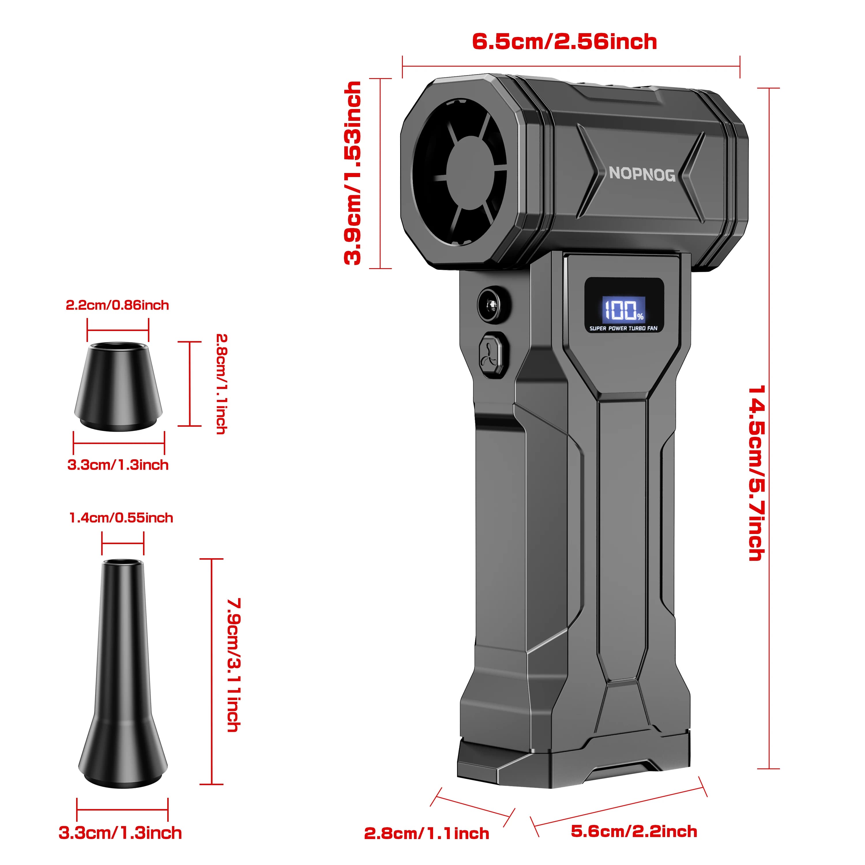 Souffleur d'air portable pour voiture, aspirateur turbo, ventilateur à jet puissant, outils de nettoyage et de soufflage, dépoussiéreur automobile, séche-cheveux