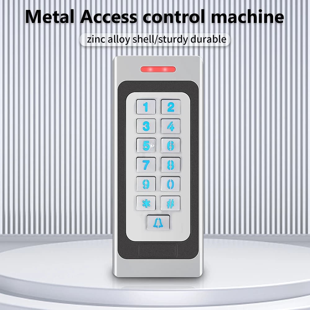 Clavier de contrôle d'accès en métal autonome