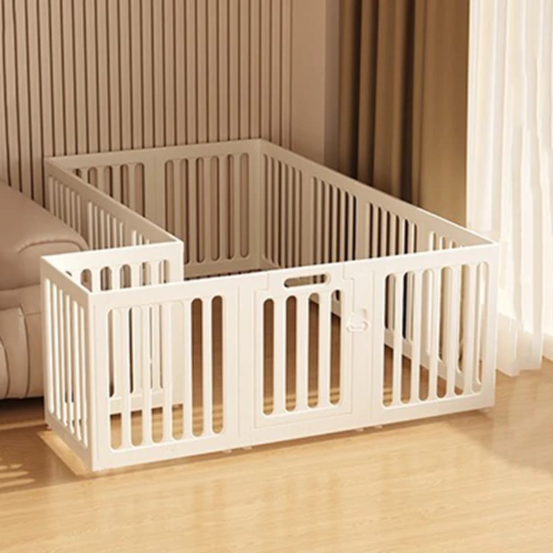 Clôture pour animaux de compagnie, hauteur 60cm, grand espace, pour chiots, Isolation intérieure, lavable, pour chien domestique, Double ventouse, Cage de sécurité pour chien
