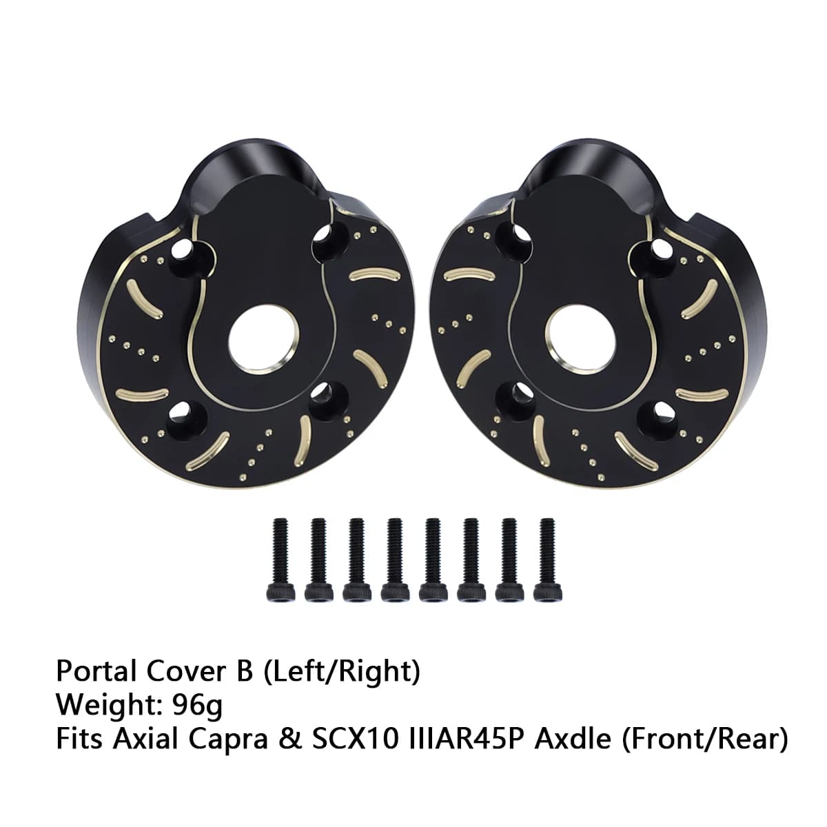 Ensemble de couvercles de portail pour dosettes de direction