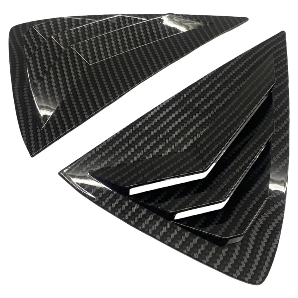 Couvercle de volet de fenêtre arrière de voiture, pour Opel Corsa F 2019 2020 2021 2022 2023 2024 2025, garniture de ventilation latérale extérieure