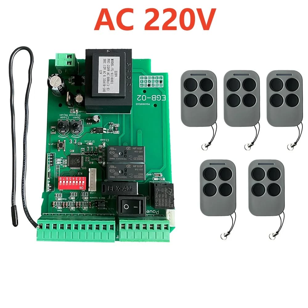 Ouvre-porte coulissant électrique universel AC110/220V