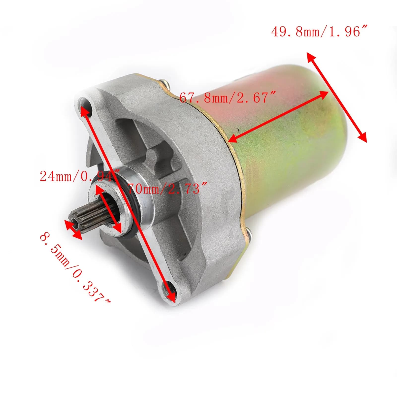 Artudatech démarreur pour Polaris Sportsman 90 hors-la-loi 90 2007 2008 2009 2010-2014 2016