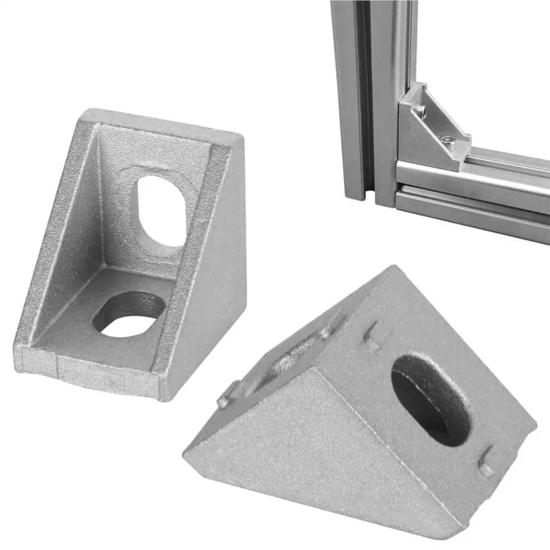 Support d'invite d'angle d'extrusion d'aluminium