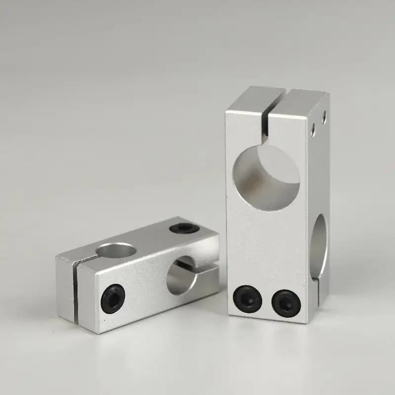 1 pièce Clip de fixation en aluminium pour poteau