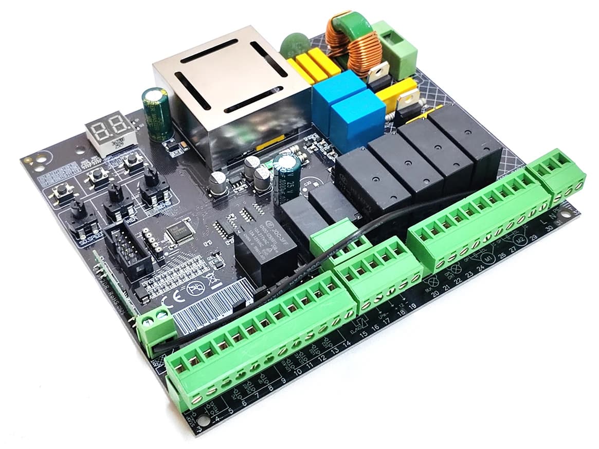 Ouvre-porte battante, carte de contrôleur de circuit imprimé de moteur à courant alternatif pour actionneurs