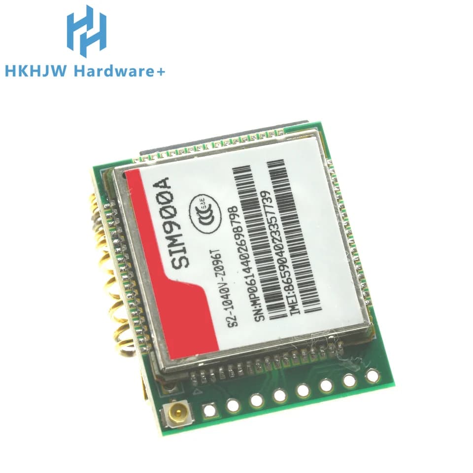 Module SIM900A GSM GPRS, Interface TTL 4 bandes 850/900/1800/1900MHz pour les projets IoT Internet d'appel SMS