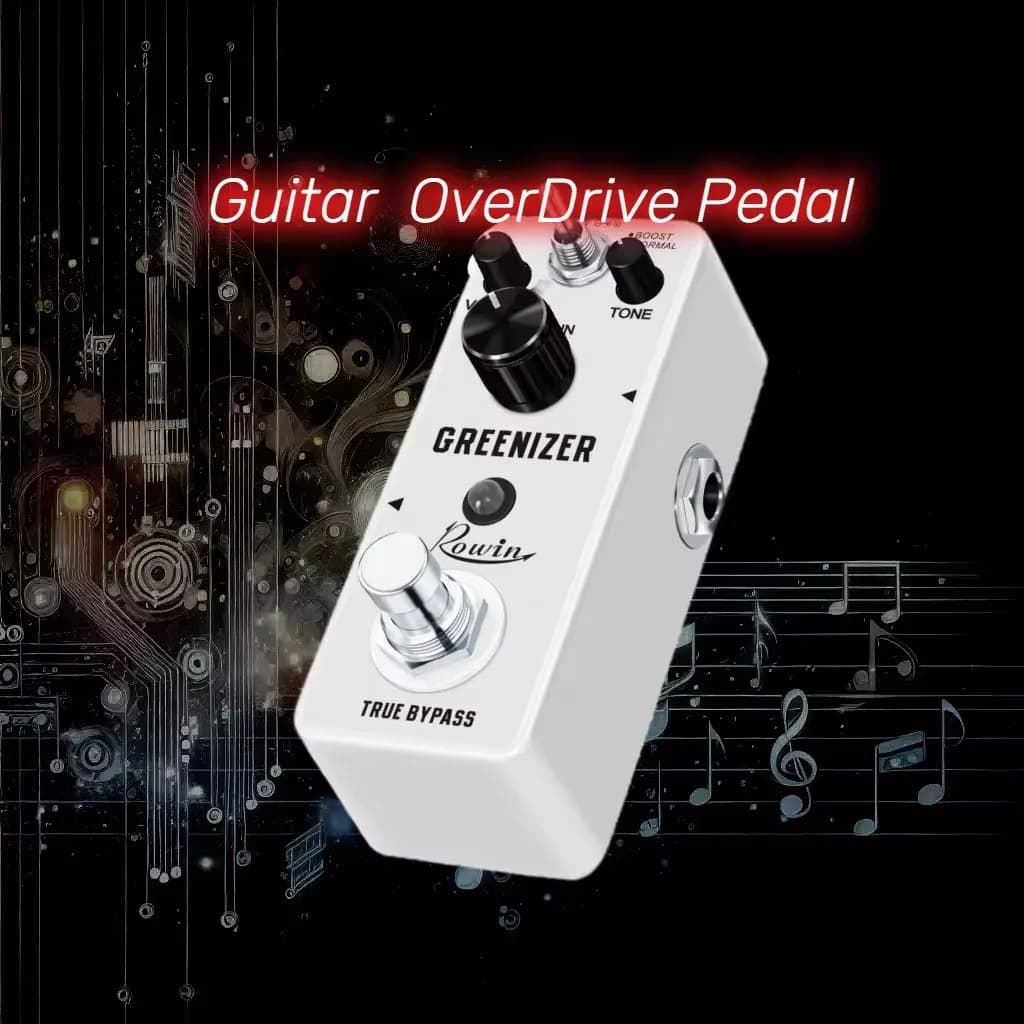 Meilleur Rowin bruit porte pédale guitare retard Chorus Vibrolo Phaser Flanger Booster égaliseur effets Fuzz métal Dist Blues Drive