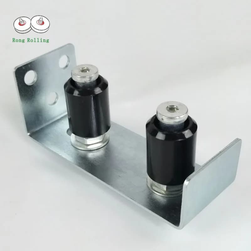 Support de rouleau de guidage supérieur pour portail coulissant