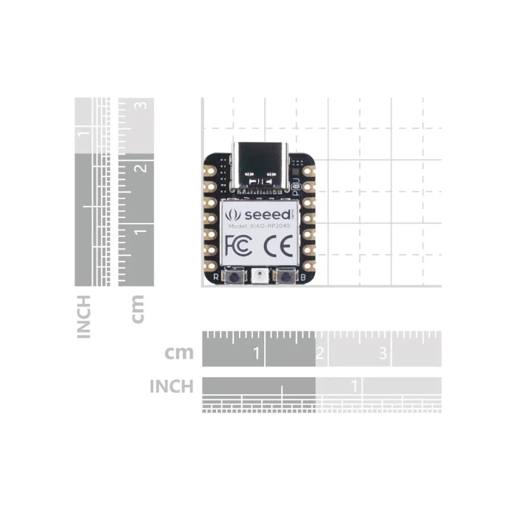 Carte mère Ardu37Characterrp2040 pour système IDE/IOT, microcontrôleur Seeedu37XIAO 2040