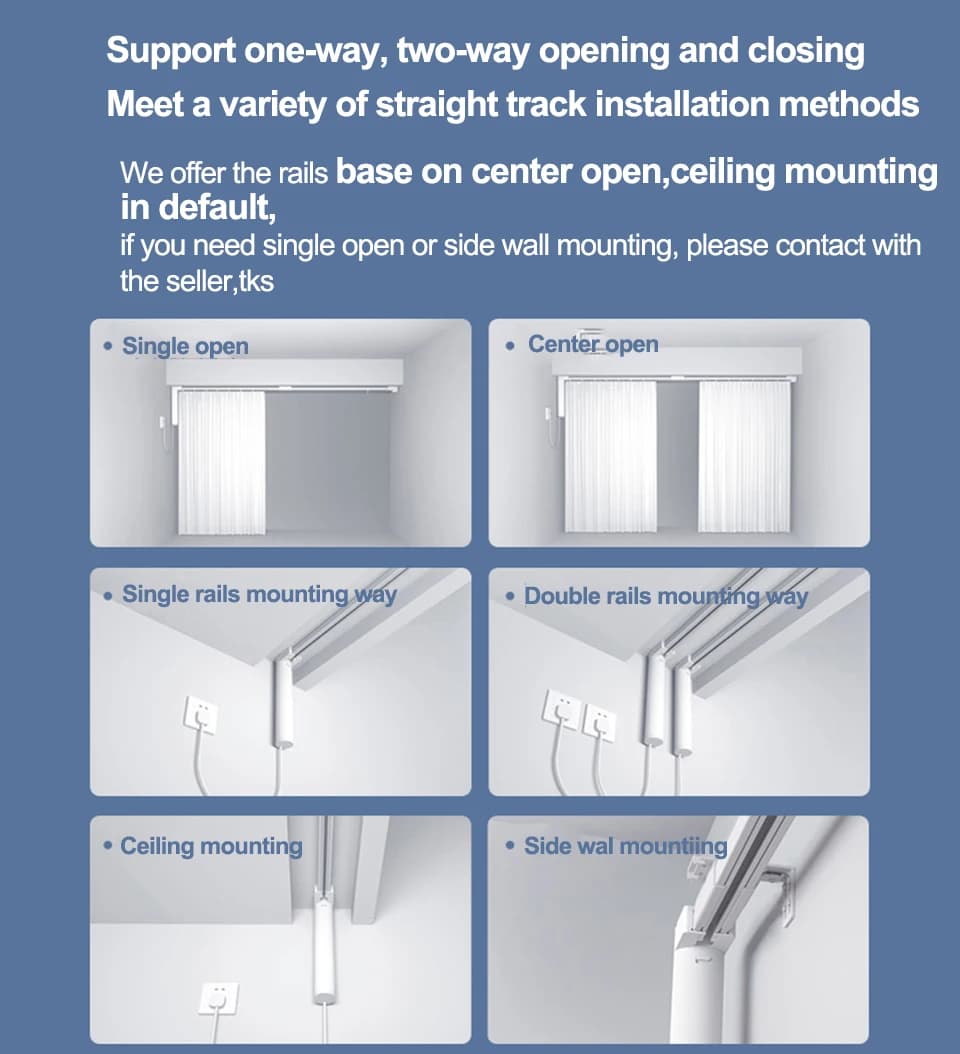 Aqara – tringle à rideaux intelligente, tringle à cadre électrique pour moteur C3 Zigbee 3.0, système de contrôle automatique de rideaux pour maison, pour Homekit