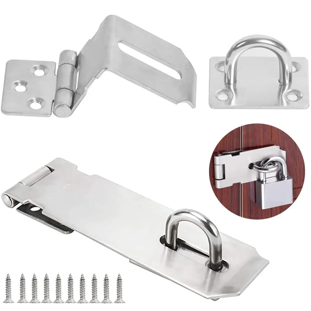 Serrure de porte anti-effraction à angle droit