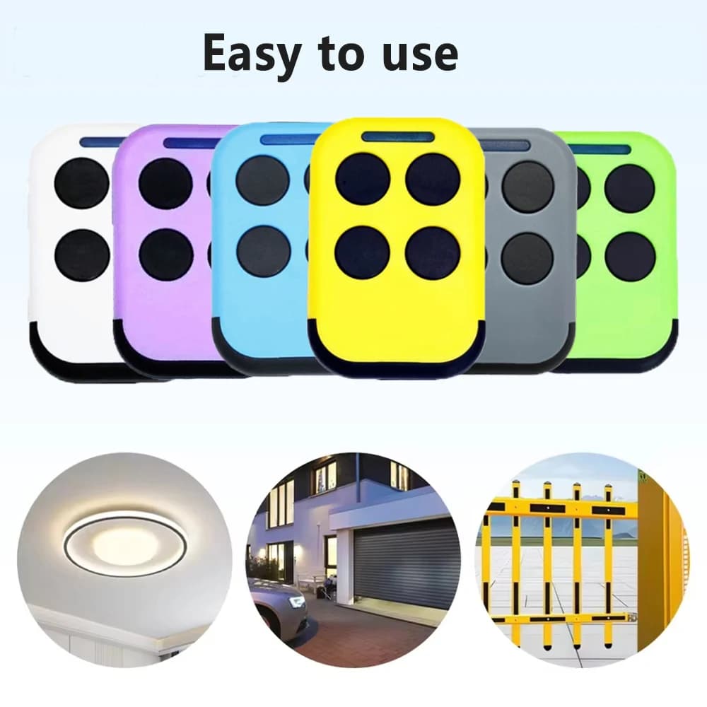 Télécommande universelle pour portail et porte de garage