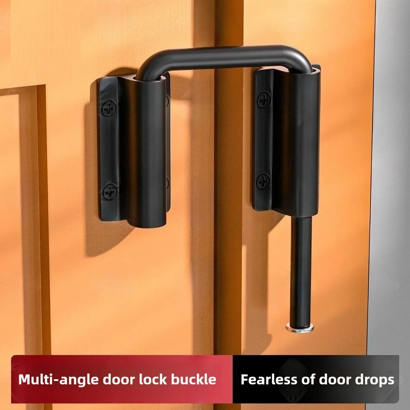 Loquet de porte en alliage d'aluminium Durable