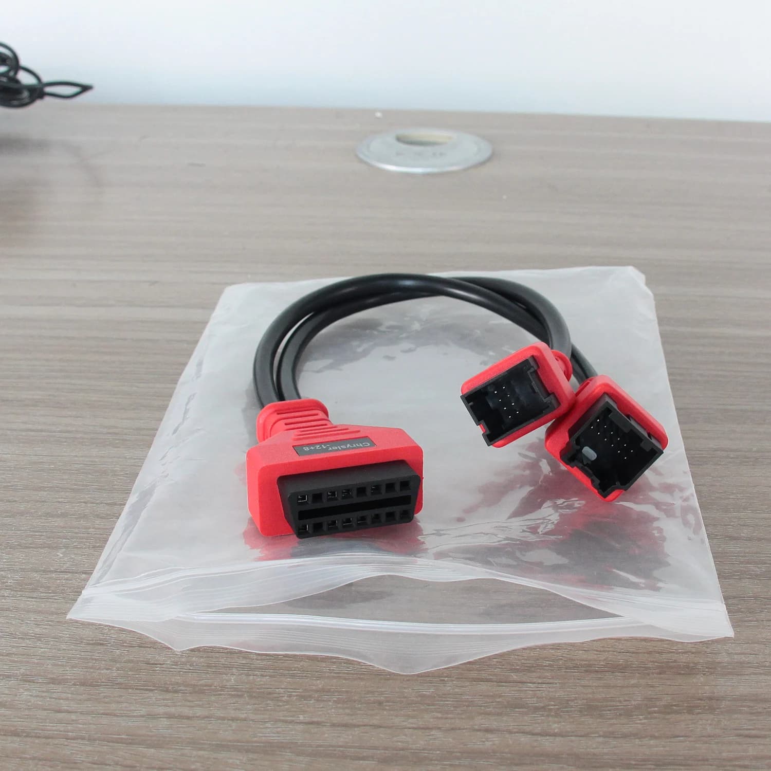 Câble de programmation FCA 12 + 8 pour Module de passerelle de sécurité Chrysler, Scanner OBD2, câble adaptateur universel utilisé avec le lancement Autel