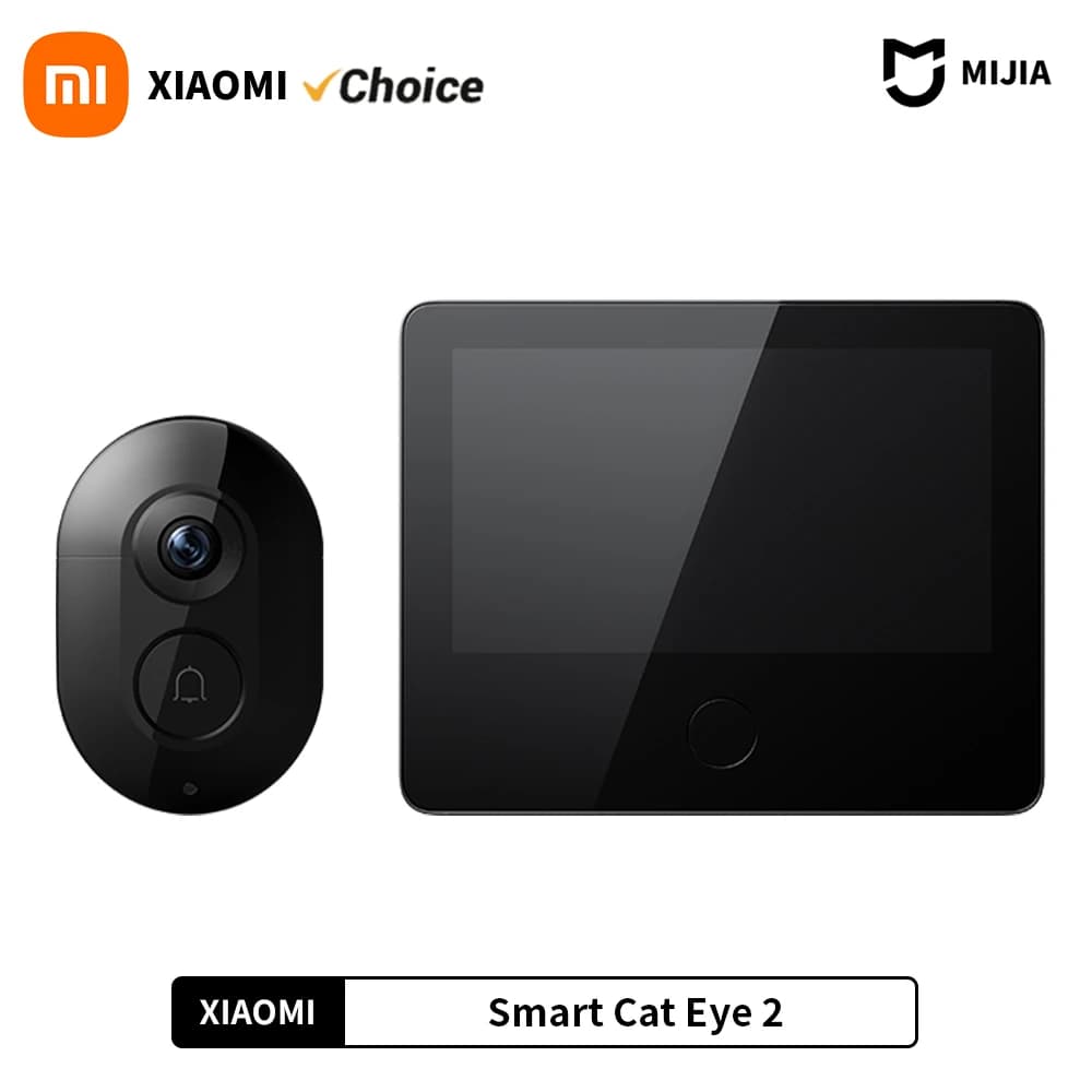 Xiaomi-Sonnette vidéo sans fil Smart Cat Eye 2