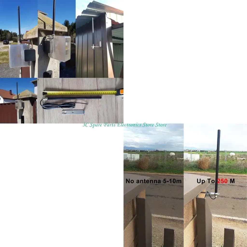 SZ améliore stabilité du les antennes 250 m fonctionnent pour les portails intelligents le garage