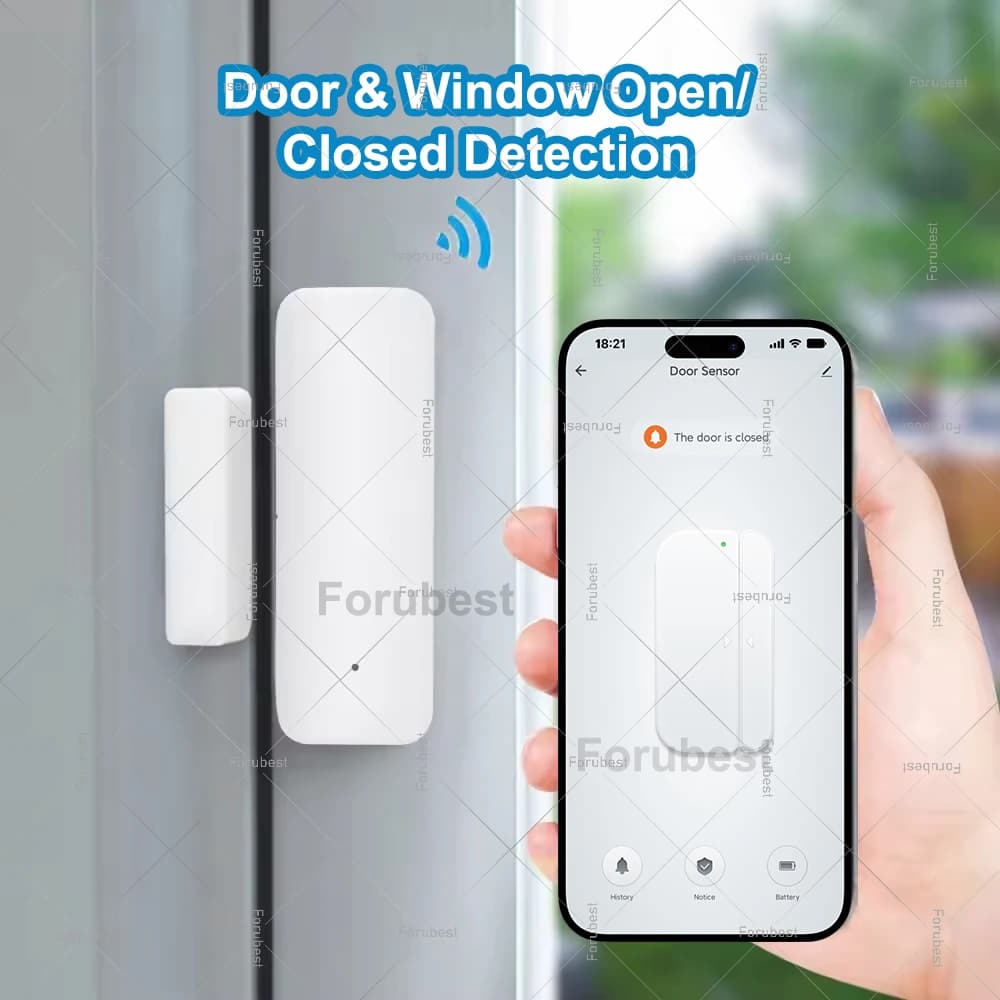 Zigbee – capteur de porte fenêtre intelligent