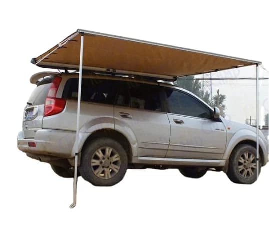 Tente d'auvent latéral de toit de voiture Suv tout-terrain rétractable extérieure 4x4 pour le Camping