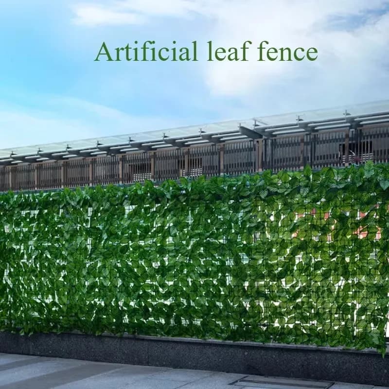 Panneau de clôture de haie artificielle 0.5M/3M