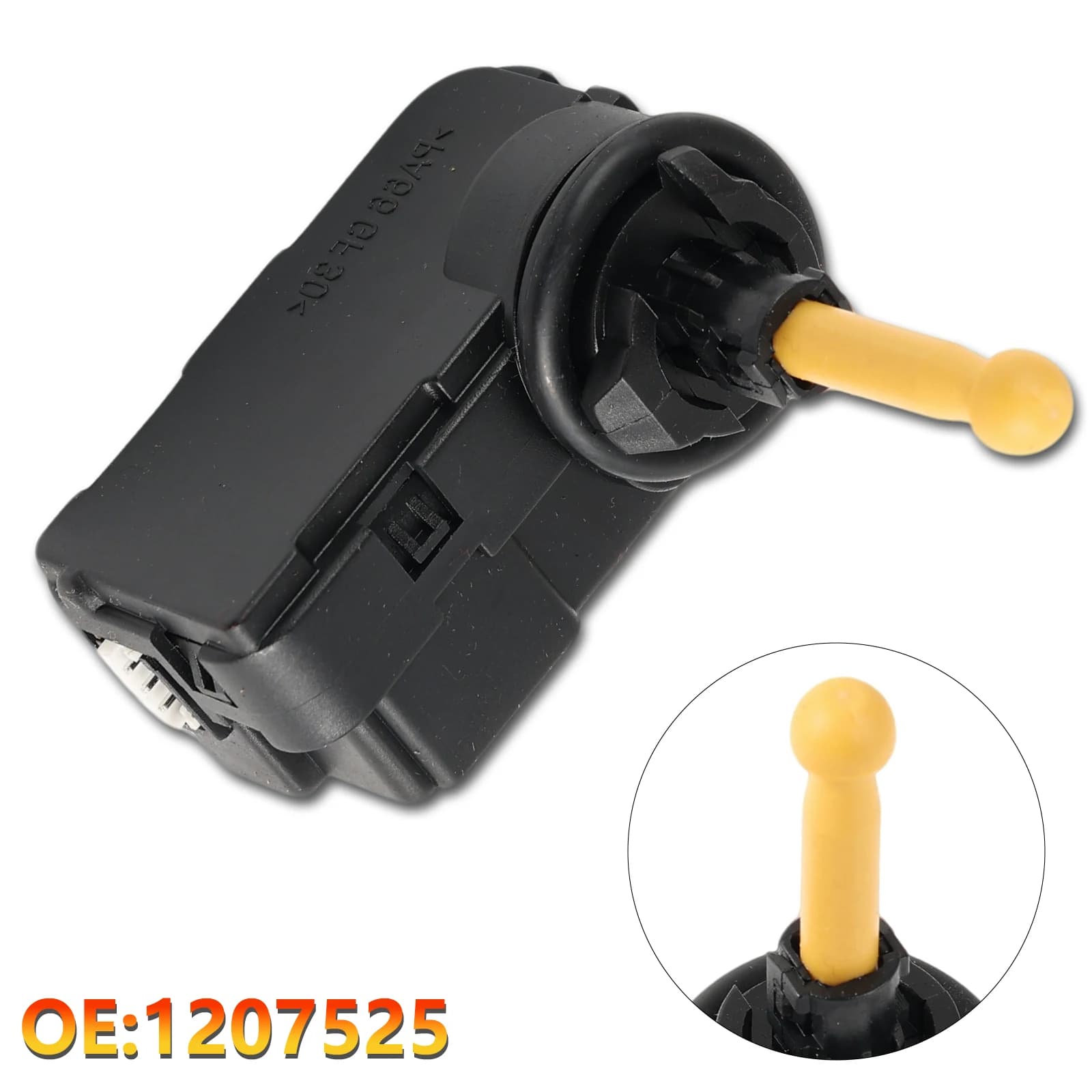 Moteur de réglage du niveau de faisceau de phares 1207525, pour Vauxhall Opel Combo C Corsa C 2001 – 2005 2006 2007 2008 2009 2010 2011