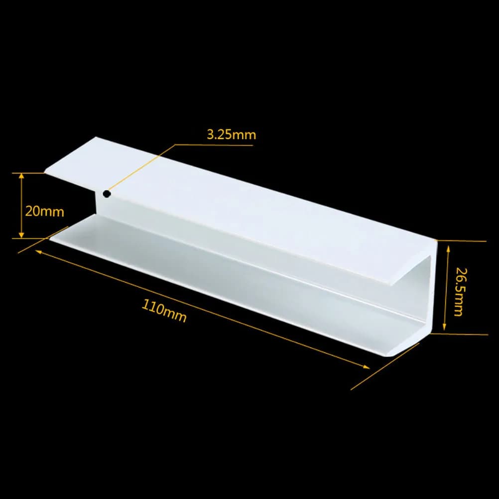 Kit de renforcement de rainures pour barrière de sécurité bébé en PVC robuste