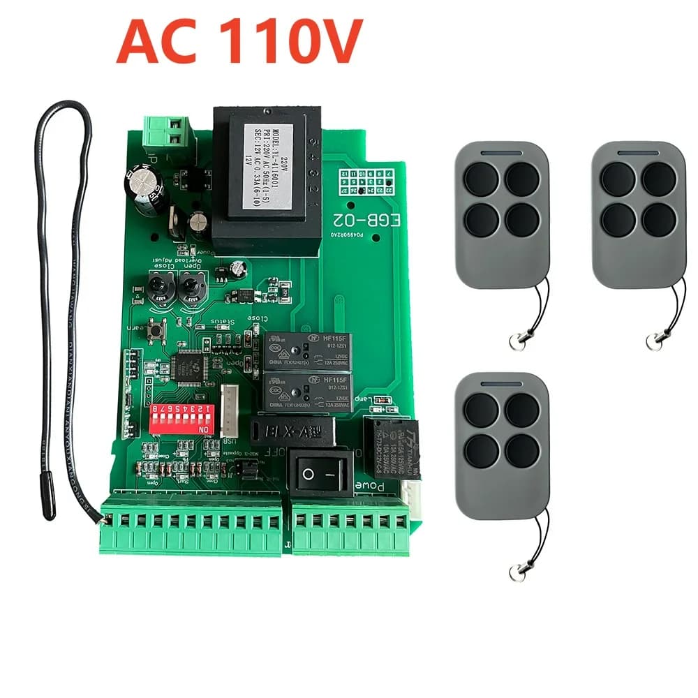 Ouvre-porte coulissant électrique universel AC110/220V