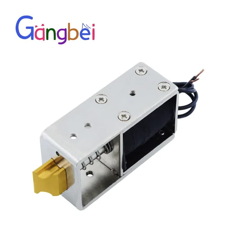 Gangbei-S1670DL DC 12 V 24 V Push & Pull type électro-aimant 12 v serrures de porte électromagnétiques interrupteur électromagnétique