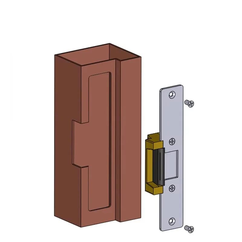 Serrure de porte électronique à gâche électrique
