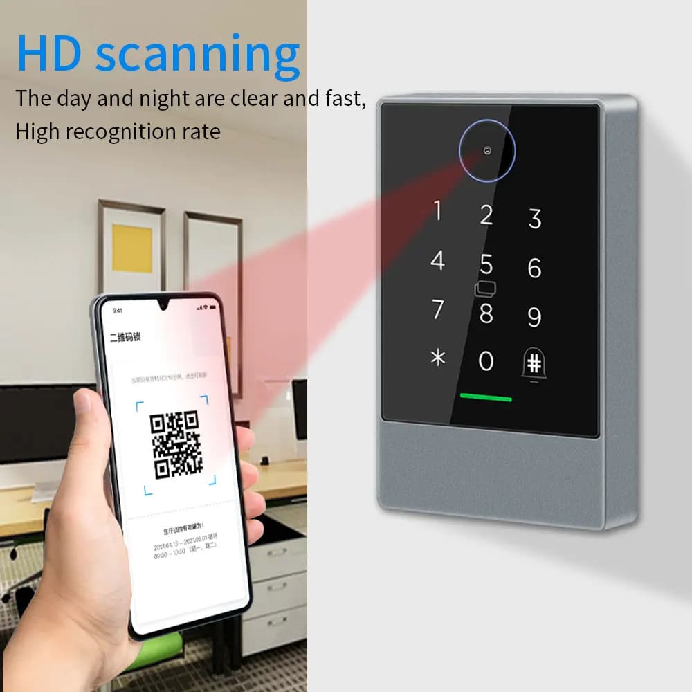 Clavier RFID IC Bluetooth TTLOCK étanche, déverrouillage par application, ouvre-porte, dispositifs de verrouillage TT pour le contrôle d'accès K2/K2F/K3/K3F/K3Q/H3/HF3/G2