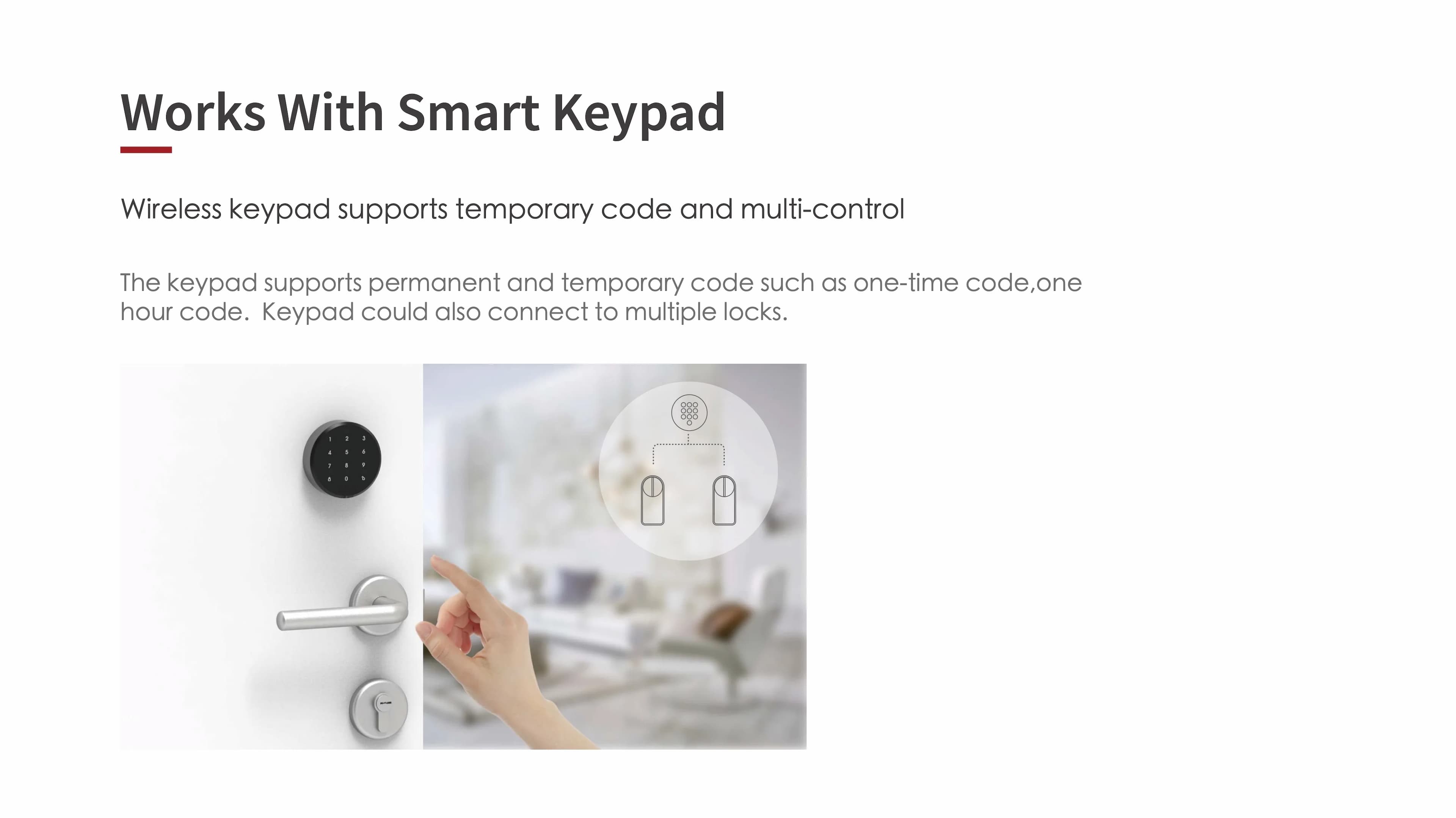 Tuya Smart Lock pour hôtels, appartements et bureaux – APP Bluetooth, mot de passe par empreinte digitale, déverrouillage de clé intelligente