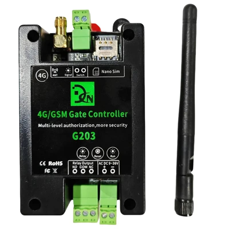 Smart G203 2G/4G appel gratuit contrôleur de porte ouvre-porte récepteur