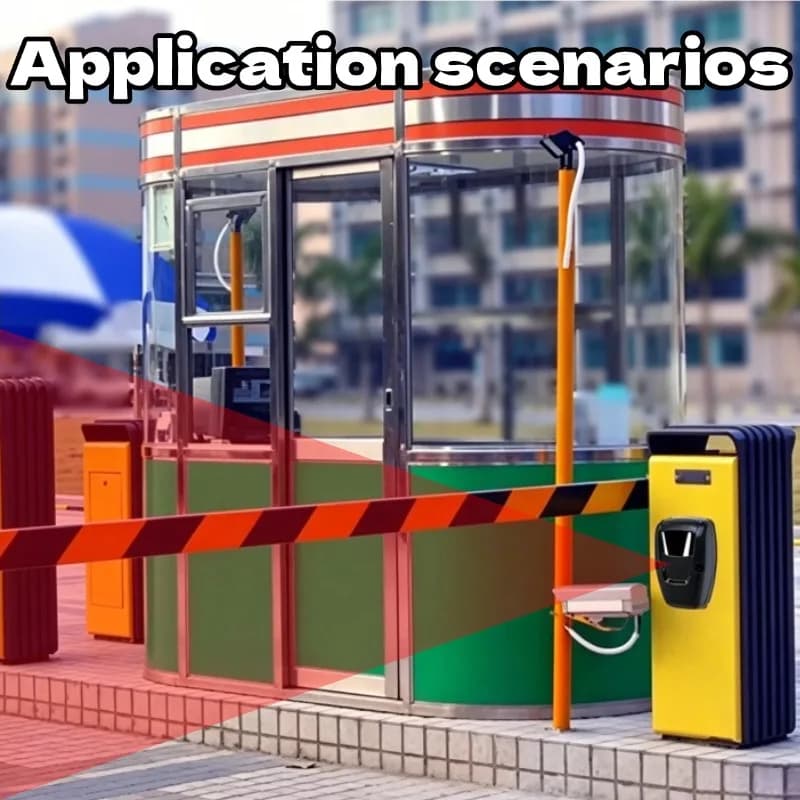 Détecteur infrarouge / Capteur infrarouge / Photocellules de sécurité infrarouges pour portail coulissant / portail battant / porte de garage pour une sécurité accrue des portails automatisés