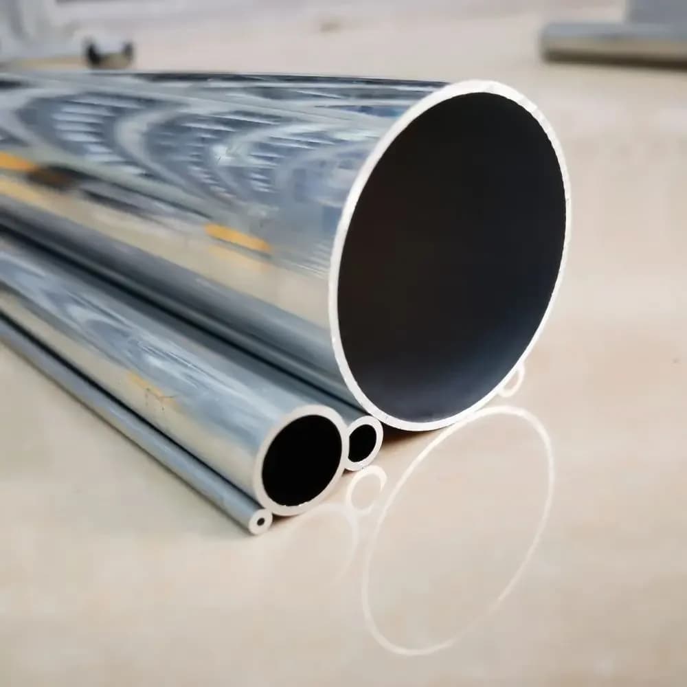 Tube en aluminium, épaisseur 1 mm
