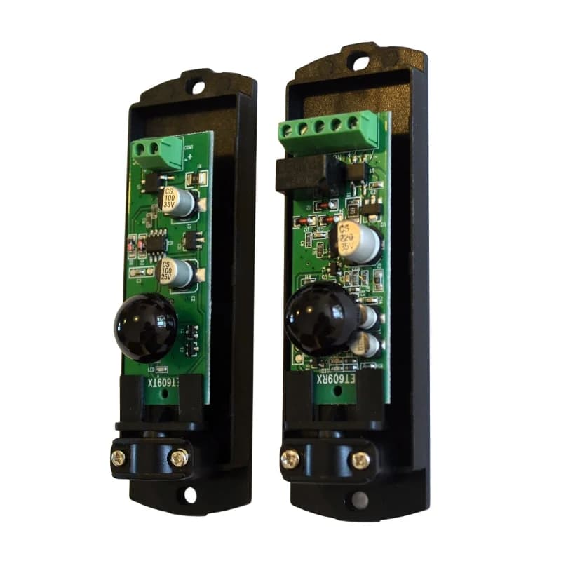 1 Ensemble de capteurs infrarouges/photocellules de sécurité pour moteur d'ouvre-porte
