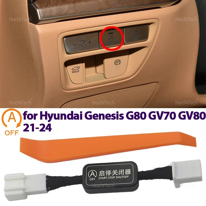 Système de démarrage et arrêt automatique pour voiture Hyundai Genesis G80 GV70 GV80 2021 – 2024, dispositif d'arrêt du moteur, capteur de commande, prise d'arrêt, annulation