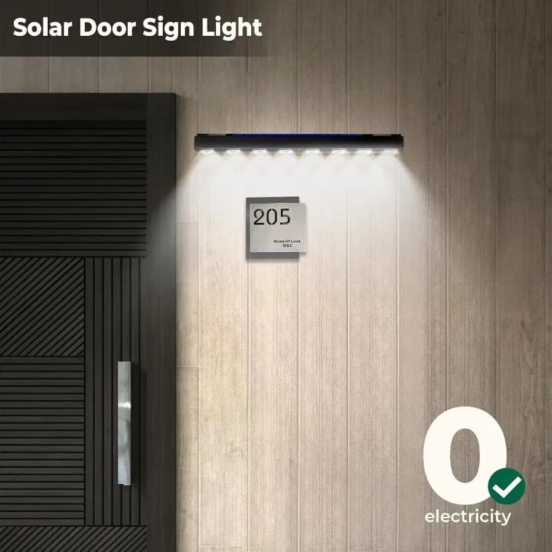 Lumières de clôture solaires, panneaux solaires d'extérieur, charge automatique, interrupteur marche/arrêt pour jardins, porches, patios, ponts, clôtures
