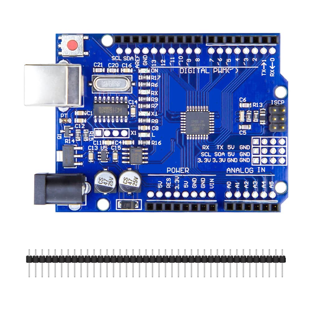 Kit de démarrage complet Kit d'apprentissage de programmation + 40 projets pour Arduino UNO R3 Starter Kit + tutoriel en ligne Kit électronique de bricolage